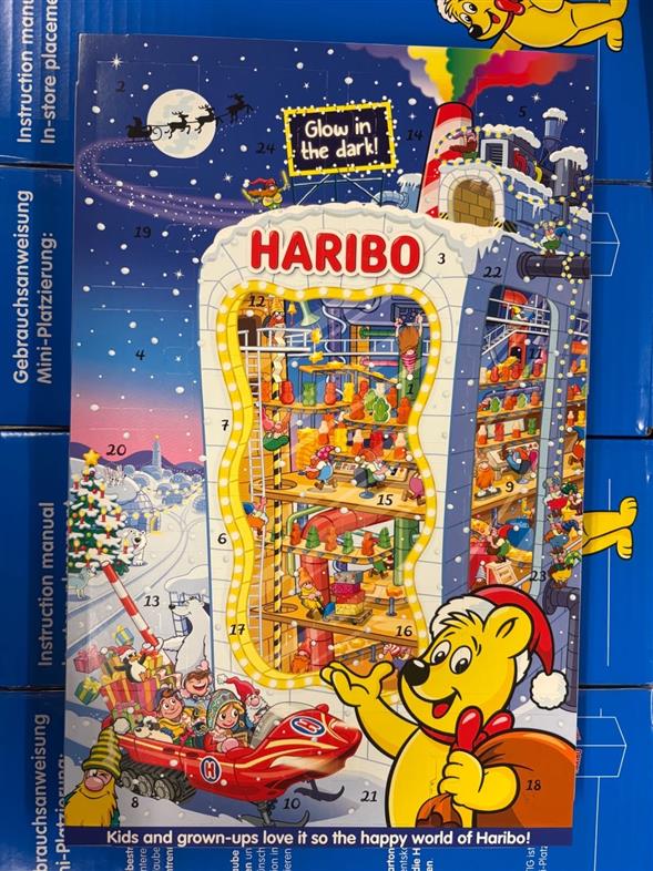 Haribo Julekalender med 24 overraskelser